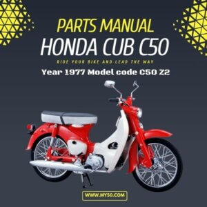Honda C50 Cub Parts Manual 1977