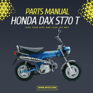 Honda Dax ST70 Parts Manual T