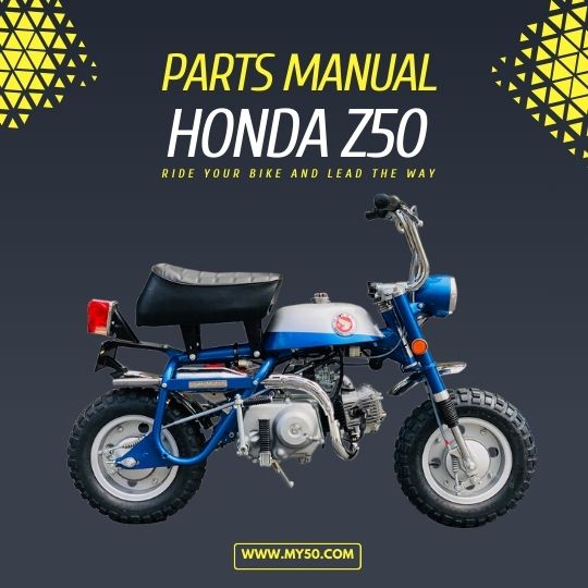 Honda Z50 Parts Manual 1970