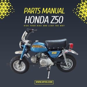 Honda Z50 Parts Manual 1973