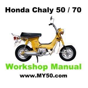 Free downloadable manuals for Honda Chaly CF50 motorcycle.