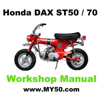Free Honda Dax workshop manual.