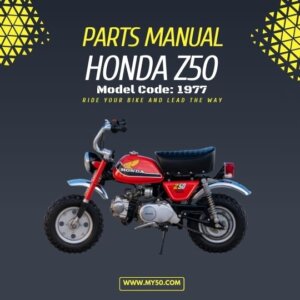 Honda Z50 Parts Manual 1977