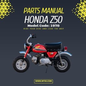 Honda Z50 Parts Manual 1978.