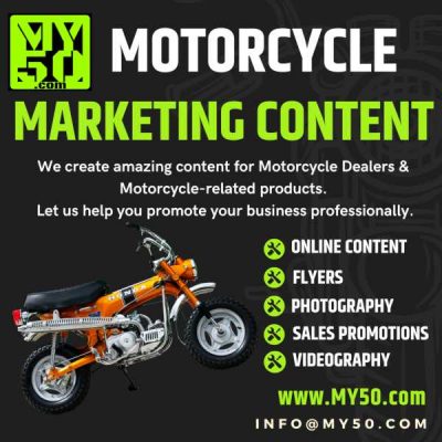 Motorcycle Marketing Content