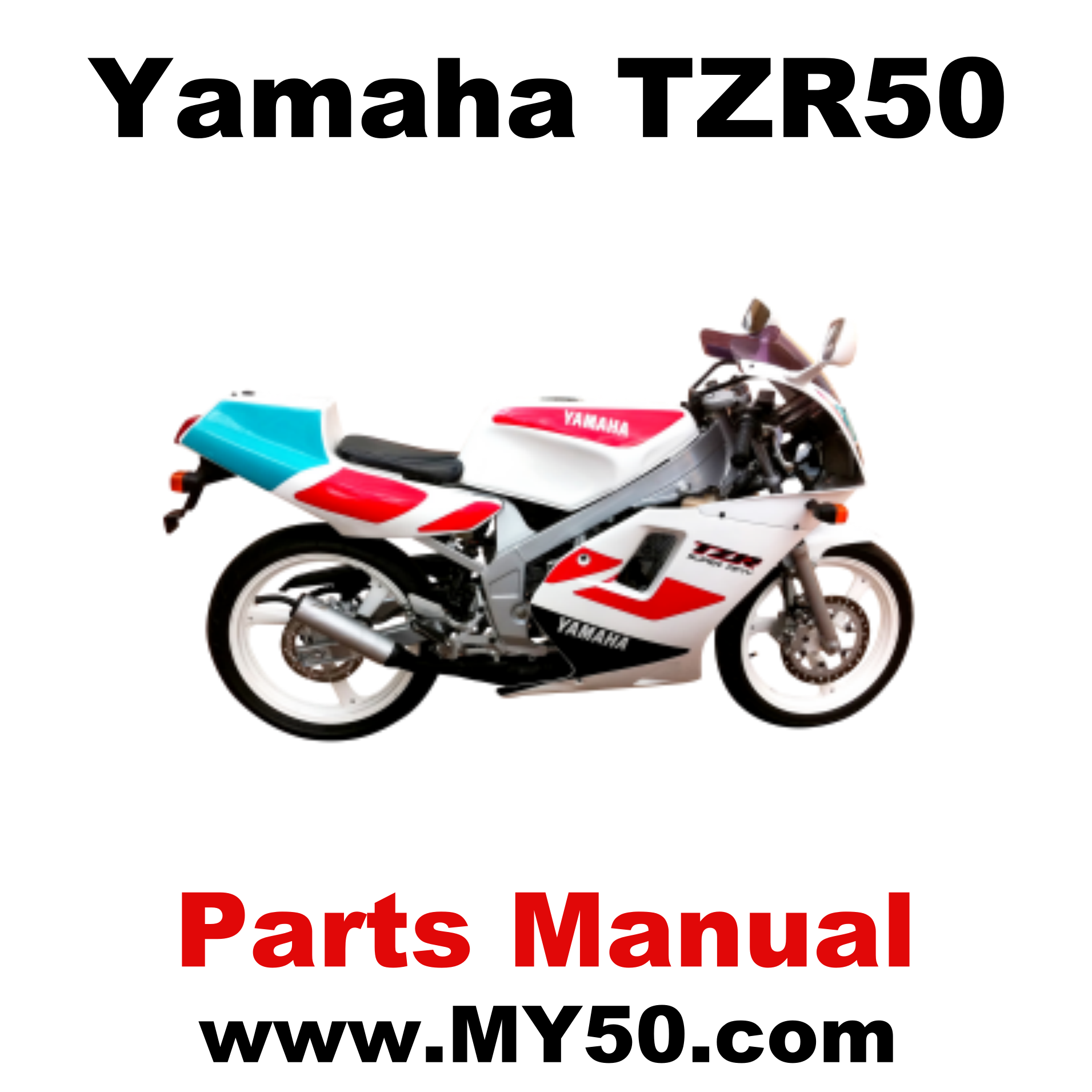 Yamaha TZR50 Parts Manual - Image 3