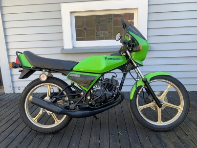 Kawasaki AR50 Moped for sale