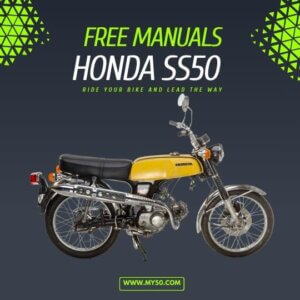 Honda SS50 Workshop Manuals