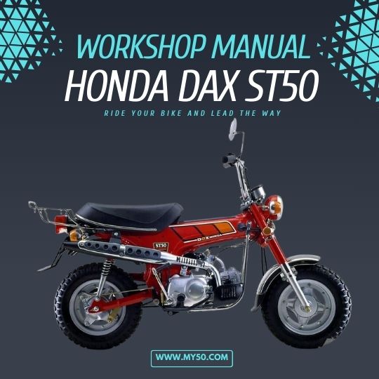 Honda ST50 Workshop Manual - MY50 Motorcycles