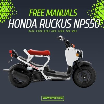 Free Manuals Honda Ruckus NPS50