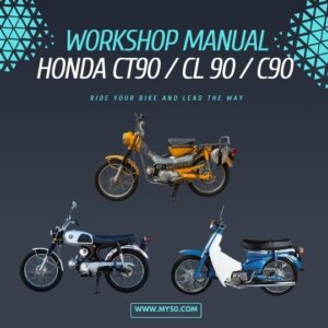 Free Workshop Manual Honda CT90 CL90 C90