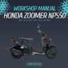 Free downloadable Honda Zoomer NPS50 Workshop Manual.