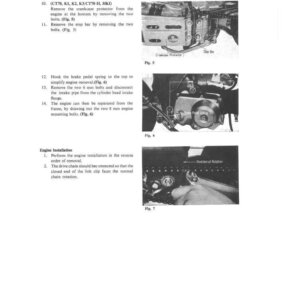 Honda Z50A Workshop Manuals