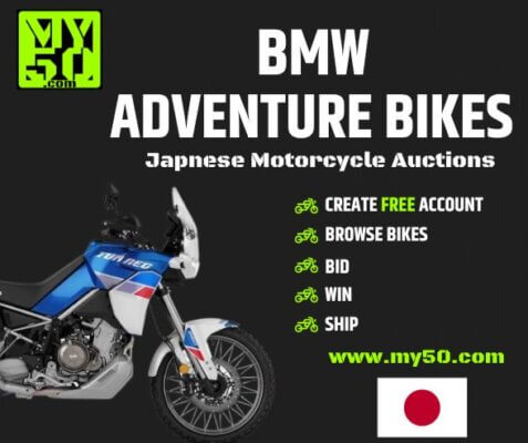 Buy BMW Adventure Motorcycles Direct From Japan