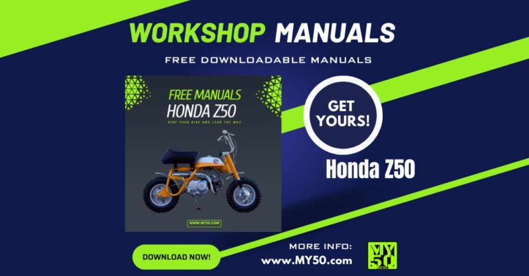 Free Downloadable Honda Z50 Workshop Manuals