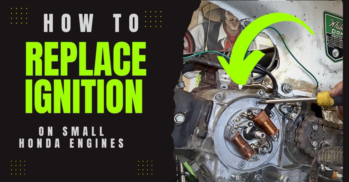 How to replace an ignition system on a Honda Chaly