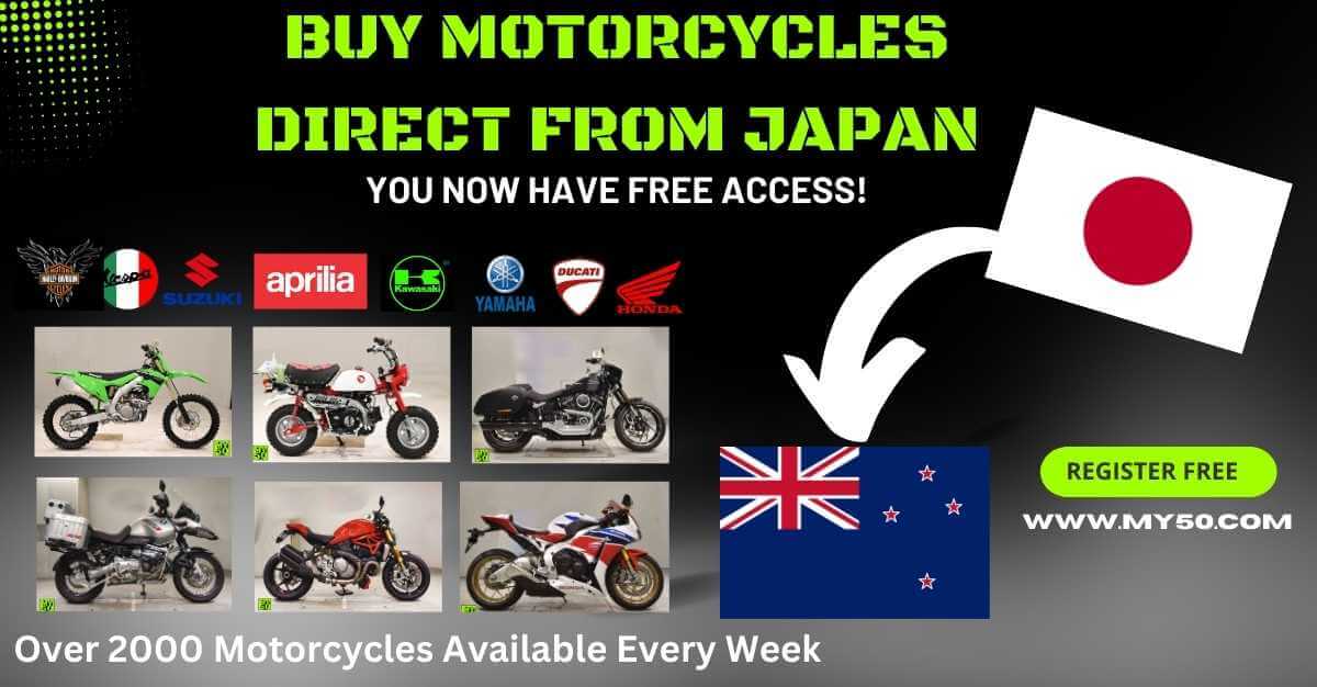 Buying Motorcycles direct from Japan