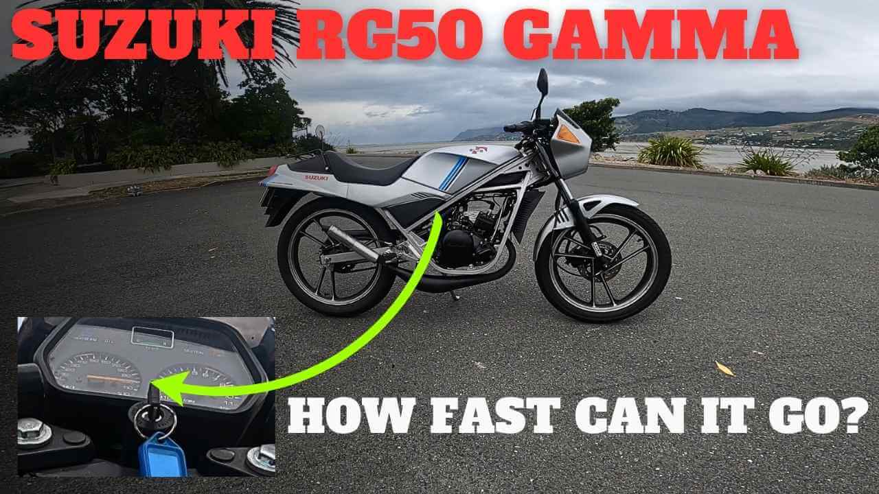 Suzuki RG50 Gamma - How Fast Can It Go?