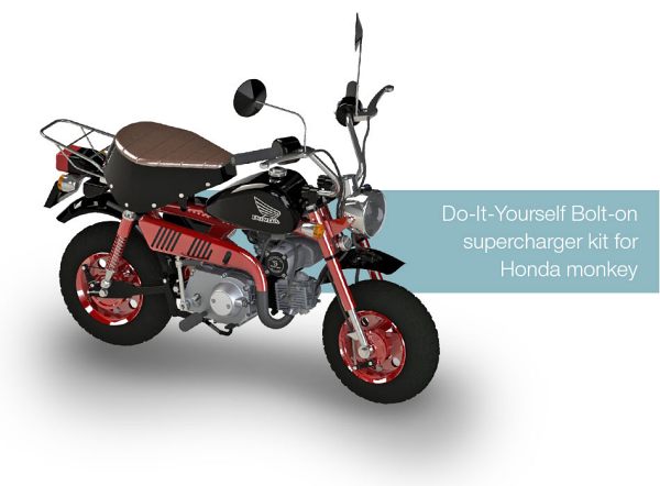 Honda 50cc Engine Supercharger