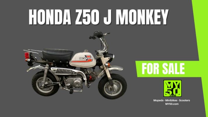 Honda Z50J Monkeybike for sale by MY50.com