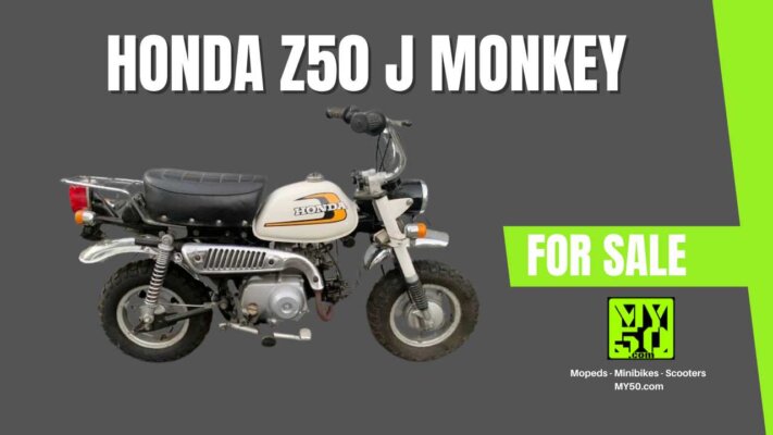Honda Z50 Monkeybike for sale by MY50.com
