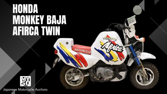 Honda Monkey Baja Africa Twin Being Sold on Auction