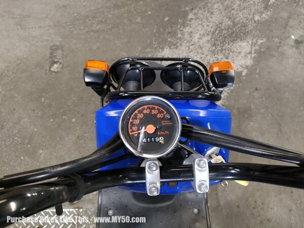 Honda Zoomer NPS50 Blue and Black for sale