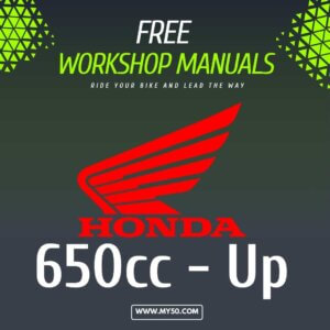 Honda Workshop Manuals 650cc - Up