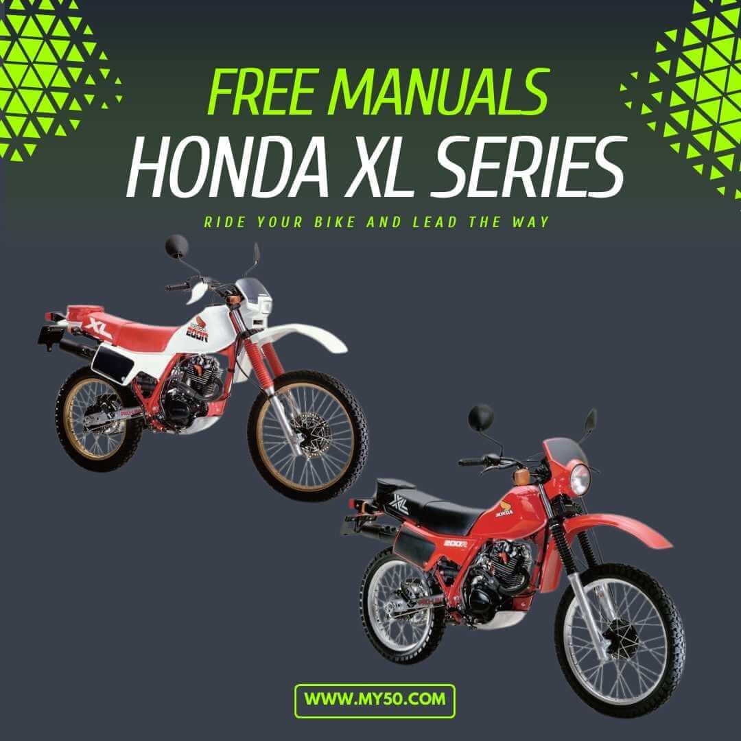 Honda XL Series Manual