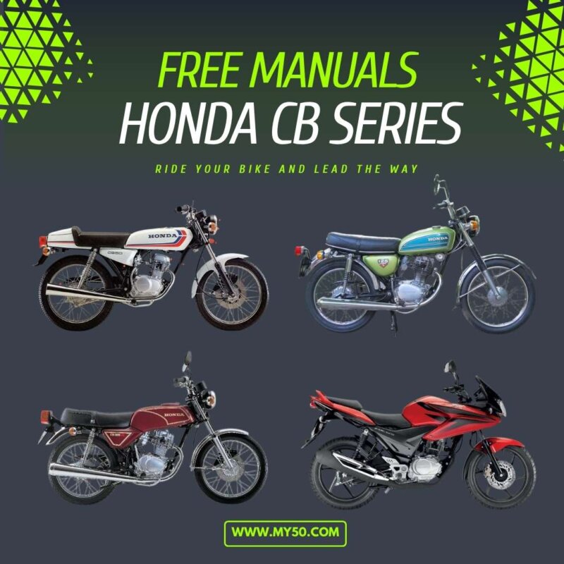 Honda CB Series 50cc - 125cc Workshop Manuals