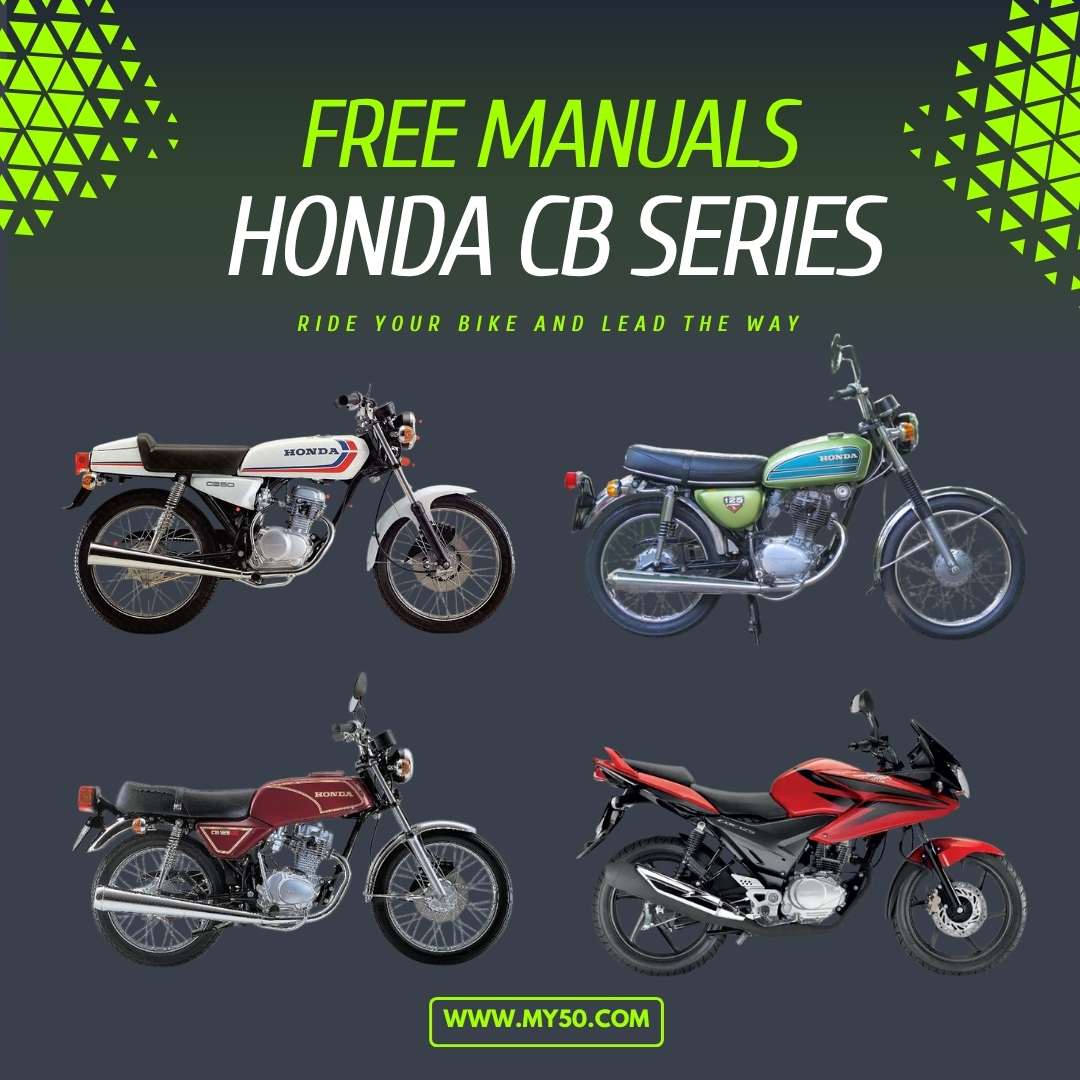 Honda CB Series 50cc - 125cc Workshop Manuals