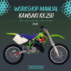Kawasaki KX 250 Workshop Service Manual 1994 -1998