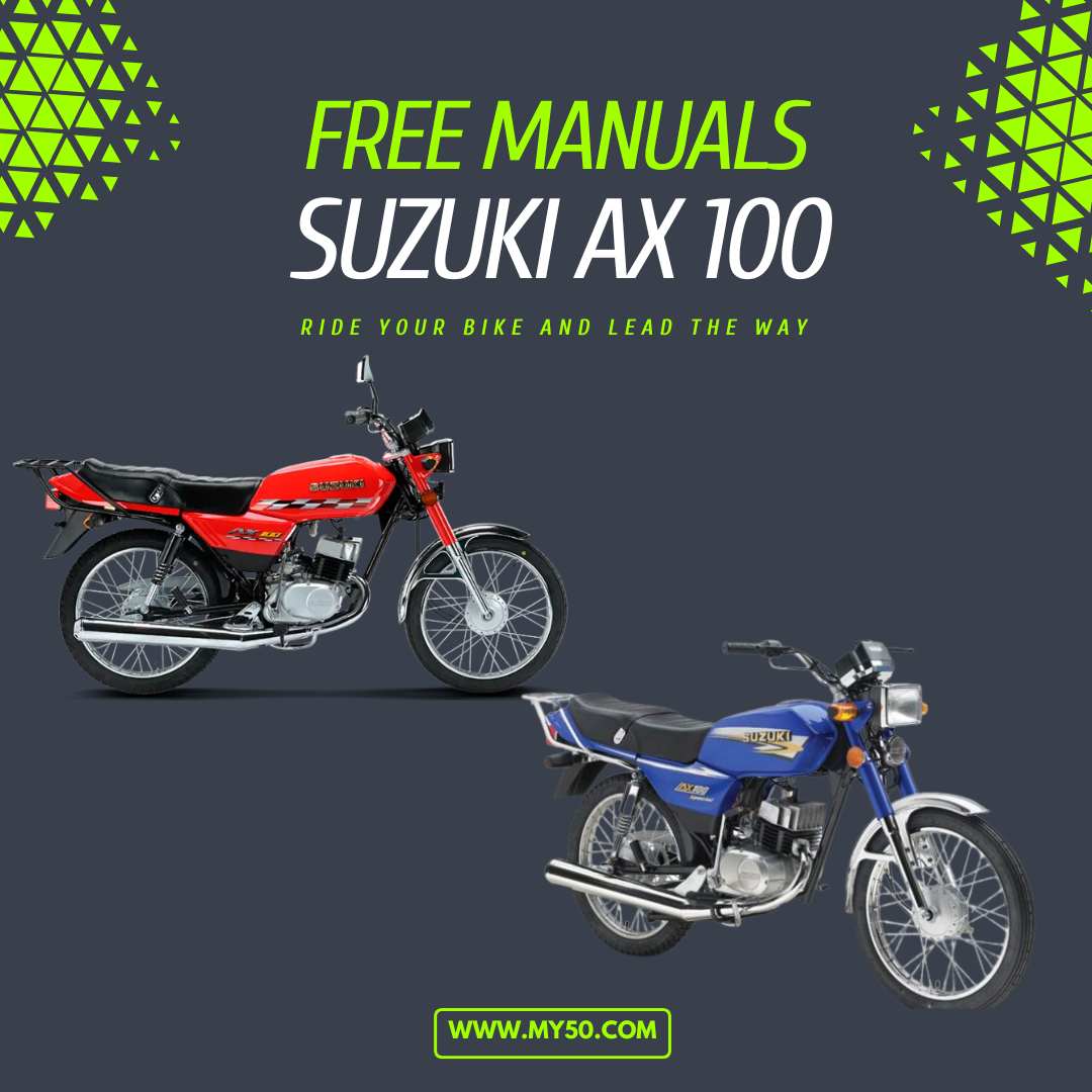 Suzuki AX100 Workshop Service Manual