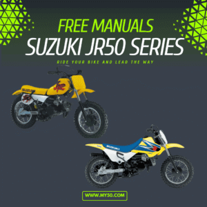 Suzuki JR50 Series Workshop Manuals